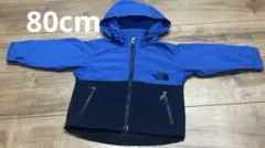 The North Face フード付きジャケット 青黒