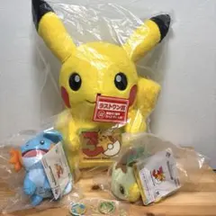 一番くじ　ポケモン　30th 　ラストワン賞　ピカチュウ30周年記念ぬいぐるみ