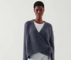 アルパカ カーディガン