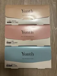 【新品・未開封】Yunth（ユンス）美容液 3点セット（株主優待品）のサムネイル