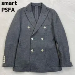 smart PSFA　ダブルテーラードジャケット　グレー