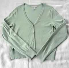 H&M　ショート丈カーディガン　S　クロップド丈　薄手