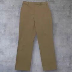 UNIQLO　ユニクロ　スマートアンクルパンツ 2WAYストレッチ　ブラウン　M