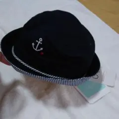 【双子ちゃん】新品 bebe べべ UVカット帽子 46 47 48cm ベビー