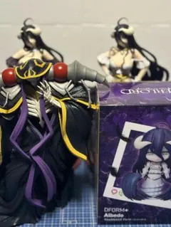 DFORM+ アルベド フィギュア 黒と白 オーバーロード 4体セット売り