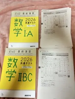 数学ⅠA、数学ⅡBC共通テスト対策直前演習