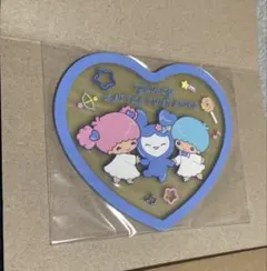 TWICELOVELYSツウィ・リトルツインスターズ ハート型コースター