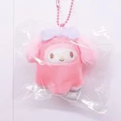 マイメロディ　なりきり食べ物　マスコット　ぬいぐるみ　キーホルダー　サンリオ