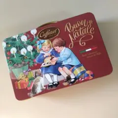 クリスマス缶 工作素材