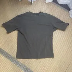 ユニクロ クルーネックTシャツ ダークグレー