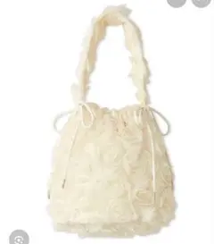 【未使用】LILY BROWNフラワーチュールバック