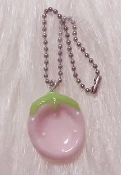 平成女児 量産型 ウォーリーストーン キーホルダー いちご