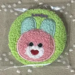 モジョジョジョ フワフワ缶チャーム Loulou 우사기 그린