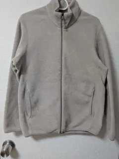 UNIQLO フリースジャケット ベージュ S