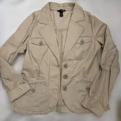 H&M ベージュ テーラードジャケット US 12