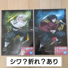 鬼滅の刃 一番くじ～雷の兄弟～ ポスターコレクション 不死川実弥・冨岡義勇