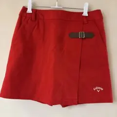 Callaway ゴルフスカート（中キュロット）レッド