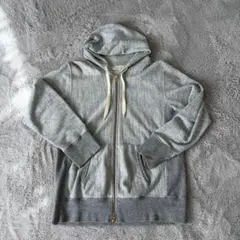 Champion リバースウィーブ ジップパーカー L グレー 混紡
