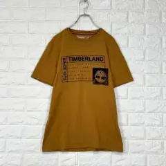 ✨ティンバーランド【S】茶系 半袖グラフィックTシャツ メンズ 綿100％ 春夏のサムネイル