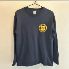 Printstar FBI ロゴ 長袖Tシャツ M ネイビー