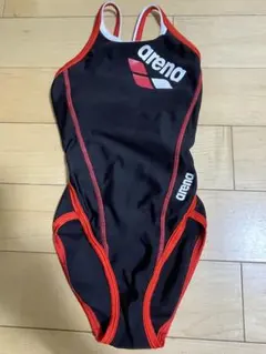 み様専用 arena 水着 黒/赤 競泳 水泳 女の子 TOUGHSUIT