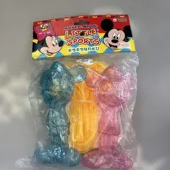 ミッキー・ミニー リトルスポーツ キラキラなわとび レトロ