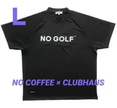 NO GOLF MOCK NECK SS COOLPASS - Black XL - メルカリ