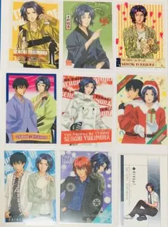 テニスの王子様 幸村精市 越前リョーマ 宍戸亮 菊丸英二 不二裕太 カード類 テニスの王子様 幸村精市 越前リョーマ 宍戸亮 菊丸英二 不二裕太