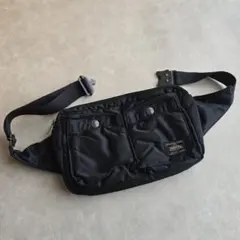 吉田カバンポータータンカー黒 ナイロン ボディバッグ・美品