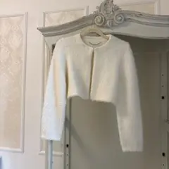 CELFORD ホワイト カーディガン