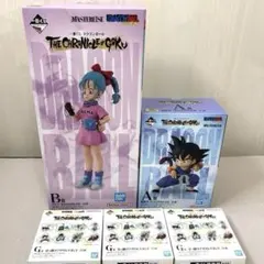 ドラゴンボール一番くじ B賞ブルマ フィギュア MASTERISE 下位賞付き 