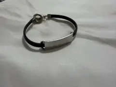 ASTRONOMY 日本製イタリアンレザープレートブレスレット