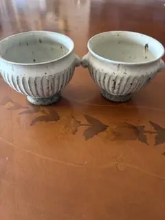 余宮隆 さん　スープカップ　２客セット マグとポタージュボウル色々☕️ ・ [個展のお知らせ] • 余宮隆展 2026
