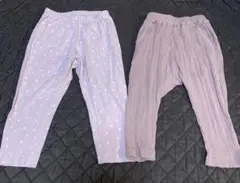 GU ユニクロ　パンツセット ピンク　90cm