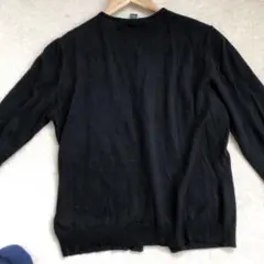 LAUREN RALPH LAUREN ブラックニットカーディガン M