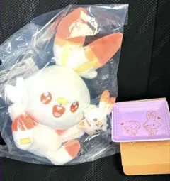 ポケピース一番くじ Ｃ賞ヒバニー＆レースプレート