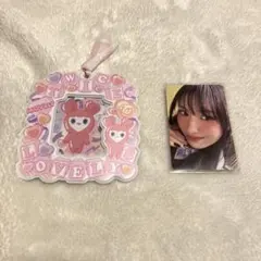 twice lovelys カードホルダー　モモ トレカ付き