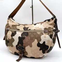 美品 russet for traveller カモ ショルダーバッグe691