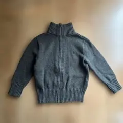 Polo Ralph Lauren キッズ ジップアップニット グレー