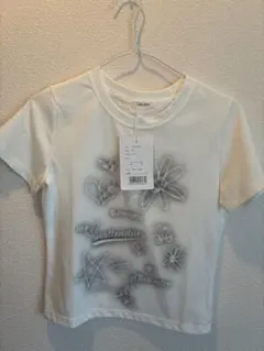mily bilet グラフィティプリント Tシャツ ホワイト　新品未使用