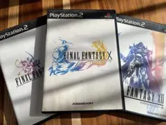 ファイナルファンタジー 3枚セット プレステ2