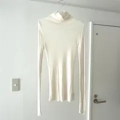 MilaOwenアイボリーシースルーニットのサムネイル