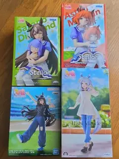 「新品、未使用」ウマ娘 プリティーダービー フィギュア 4種セットのサムネイル