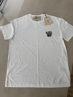 VALENTINO ロゴ刺繍 Tシャツ ホワイト　未使用　タグ付き　難ありのサムネイル