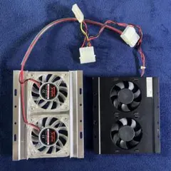【中古・通電確認済】3.5インチHDDクーラー 2個セットのサムネイル