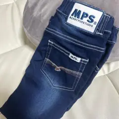未使用 美品 MPS 120 ストレッチ デニム風 パンツ