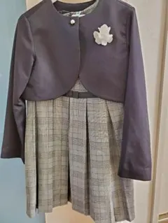 フォーマルジャケットセットワンピース　130cm　女の子