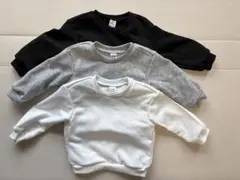 ベビー トレーナー 3色セット