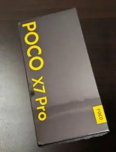 新品未開封品 poco x7 pro イエロー 12gb+512gb 日本語版 - メルカリ