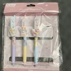 ディズニーシー ダッフィー カムファインドスプリング ボールペンセット　3本